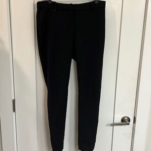 Size 12L Black Skinny Mid Rise Express Pant Suit